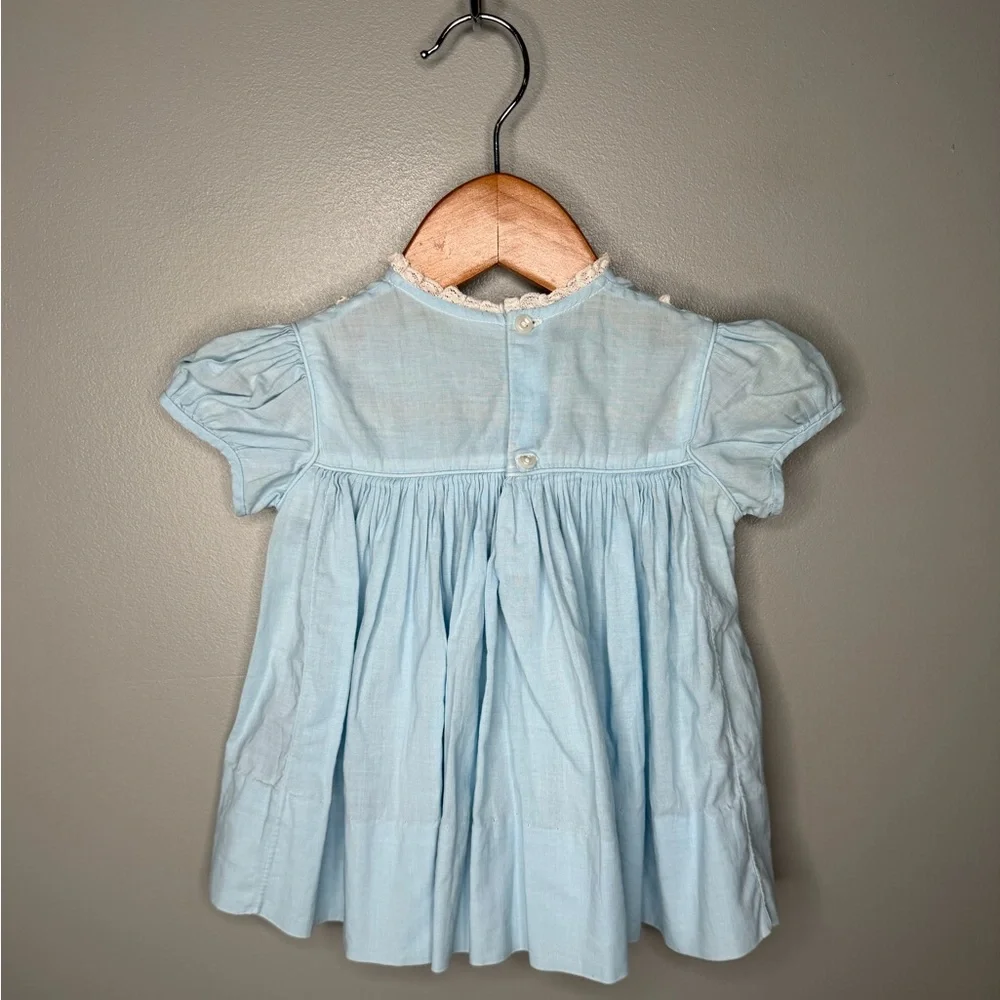 Nanette Originals Vintage 1950s - 1960s Baby Blue Babe Frock Dress
